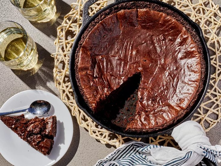 Skillet Brownies Meet the Grill: A Smoky Twist on a Classic Favorite
